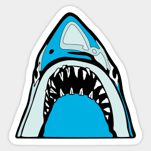 Jaws — Retro Shark Sticker